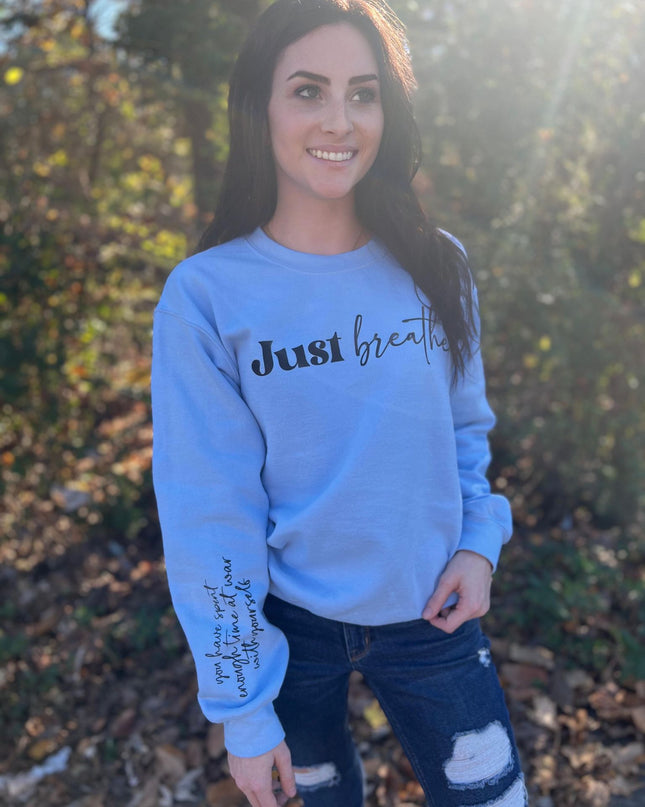 Just Breathe Sweatshirt