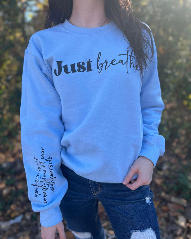 Just Breathe Sweatshirt