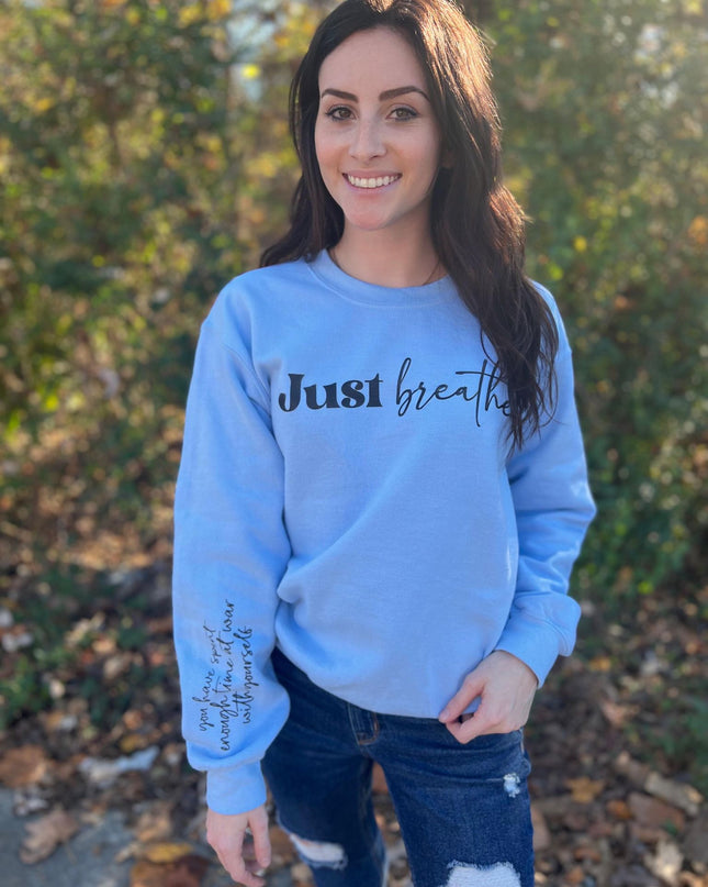 Just Breathe Sweatshirt