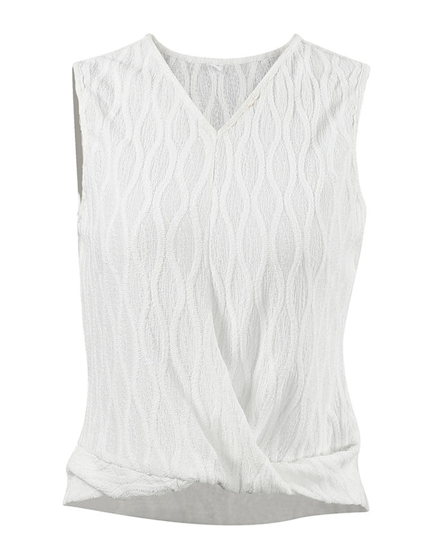 Women's Sleeveless Slim Vest Versatile Top