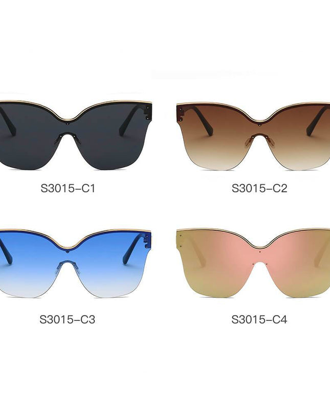 BARCELONA | Women Cat Eye Oversize Sunglasses